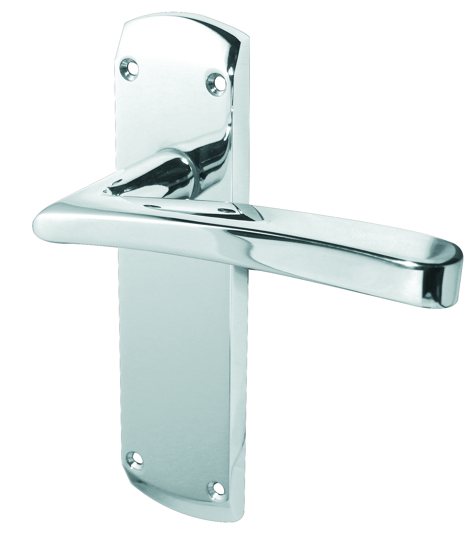 Napoli Lever Handle on Backplate